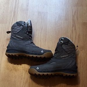 Vasque hiking boots.